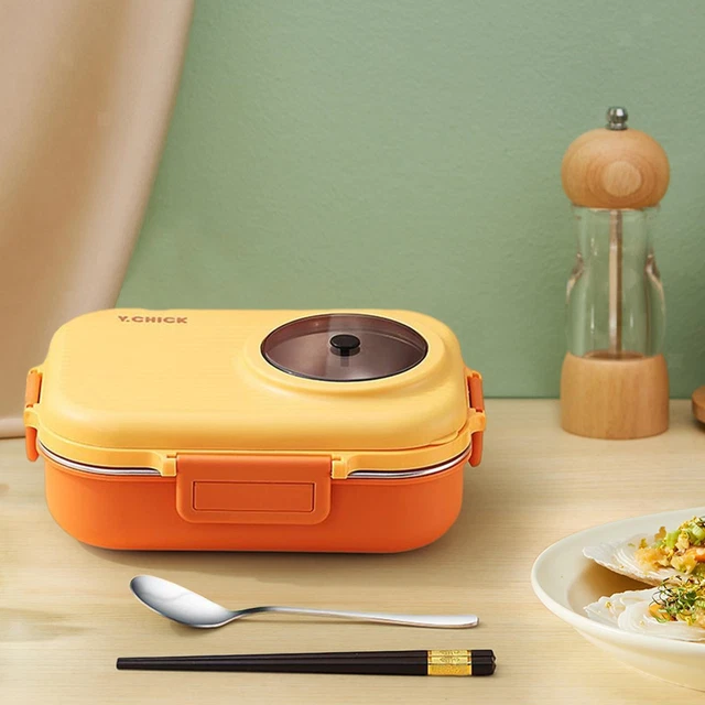 Bento Box große Kapazität mit Geschirr mit Suppenschüssel für Picknick Küche