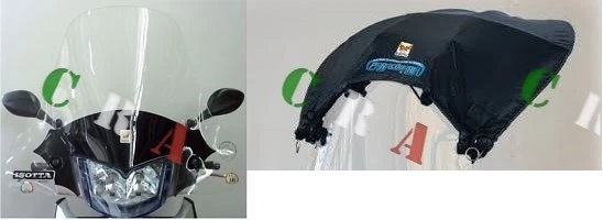Pare-Brise Isotta Pour Peugeot Tweet 200 FL 2023 - Verre 3 Mm - Classique