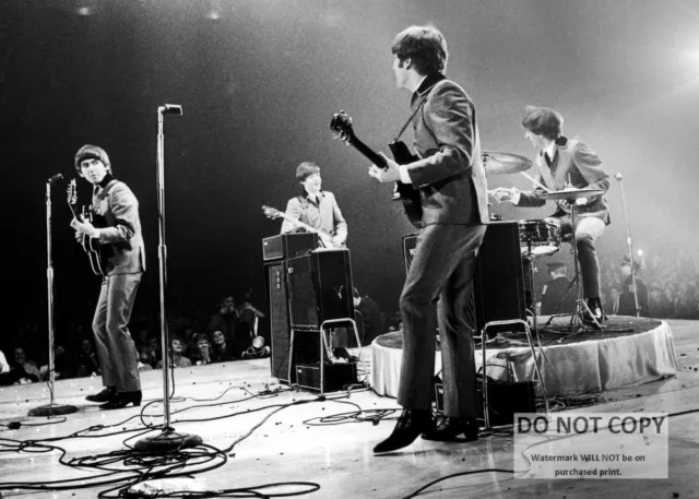 *5X7* Photo  The Beatles At The Washington Coliseum On February 11, 1964 (Ww043)