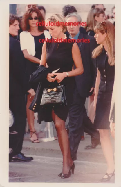 ORIGINAL PRESS PHOTO Princess Diana Lady Di Spencer Versace Funeral 7 ...