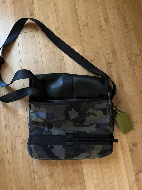 Preowned TUMI Alpha Bravo Travis Crossbody Expandable Messenger Bag Camo 3