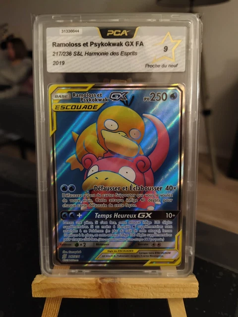 Carte Pokémon PCA 9 Escouade Ramoloss Et Psykokwak Gx 217/236 Harmonie Des...
