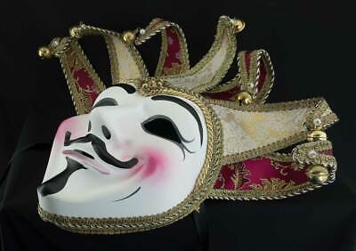 Mask Anonymous Vendetta from Venice - 7 Pointes- Painted Handmade 1594 3