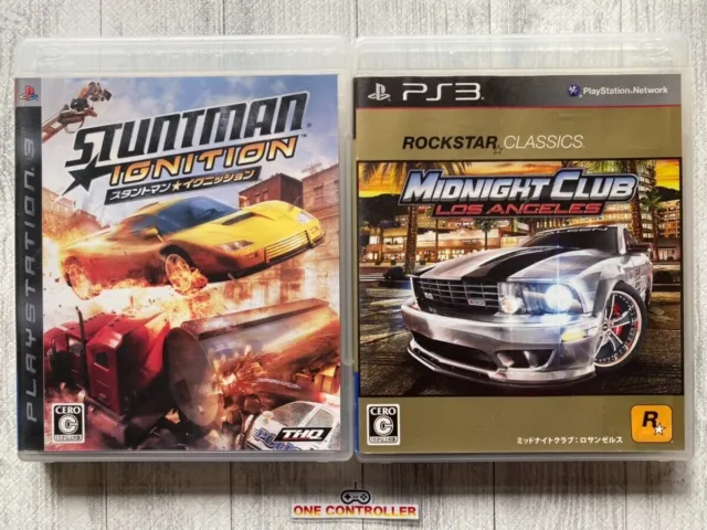 SONY PlayStation 3 PS3 Stuntman: Ignition & Midnight Club Los Angeles from Japan