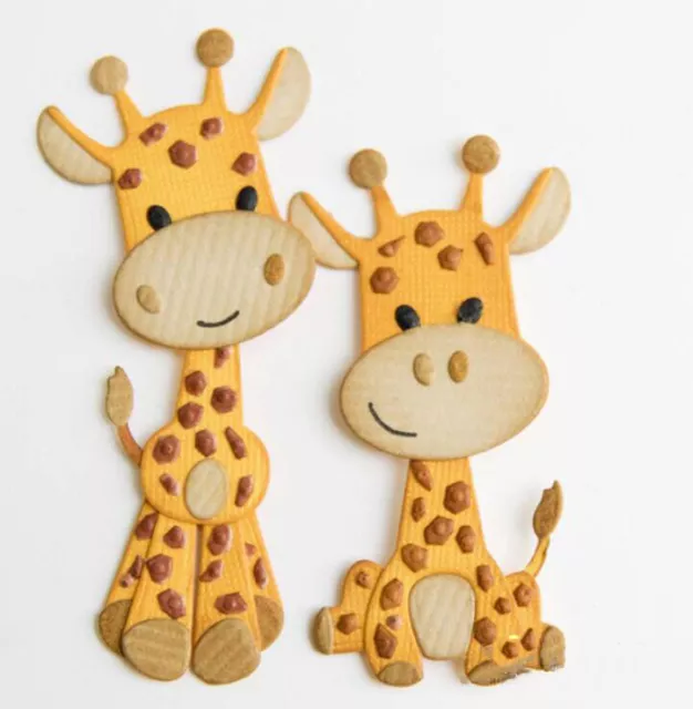 metal cutting dies die mold Giraffe decoration Scrapbook paper craft stencils