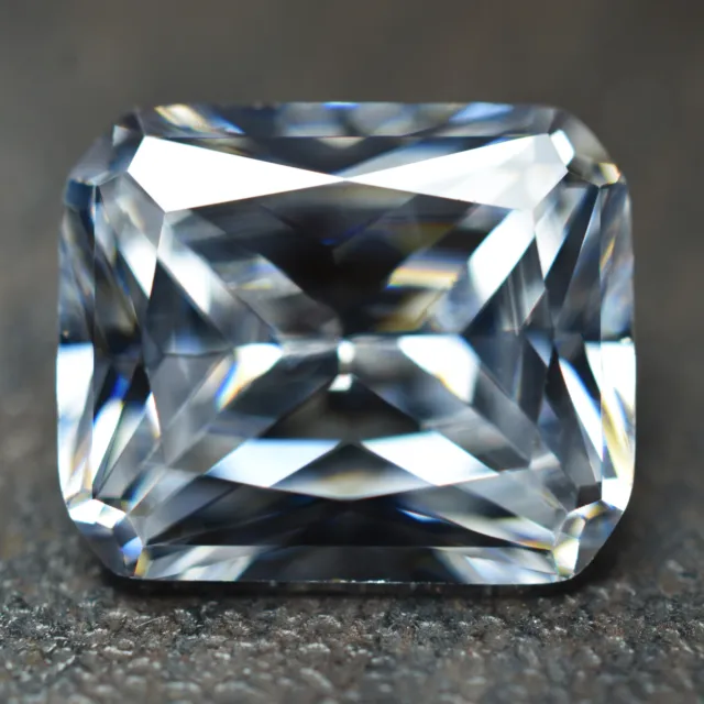 Lab Grown Diamonds DEF, SI Emerald Shape HPHT/ CVD 10 Ct Certified 1 Stone