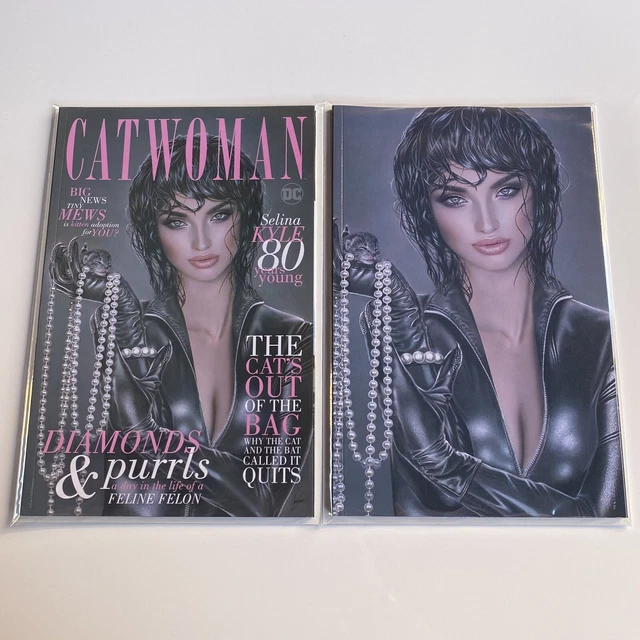 Catwoman 80th Anniversary Super Spectacular 1 Set by Natali Sanders