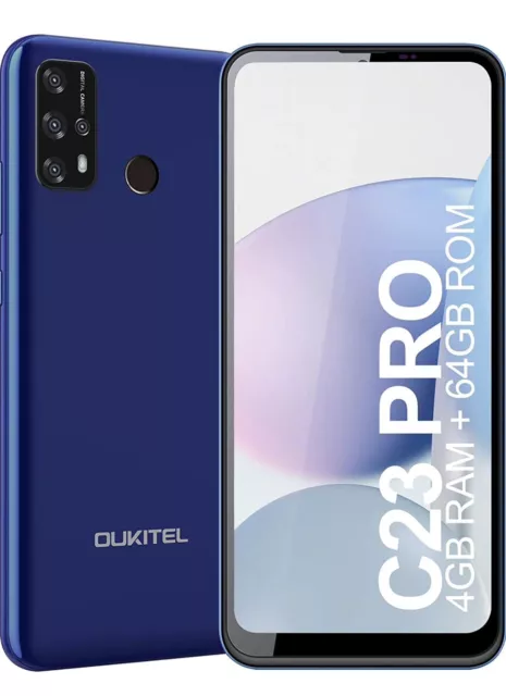 Téléphone OUKITEL  C23 Pro - 64 Gb - Bleu téléphone Android double Sim 4g+