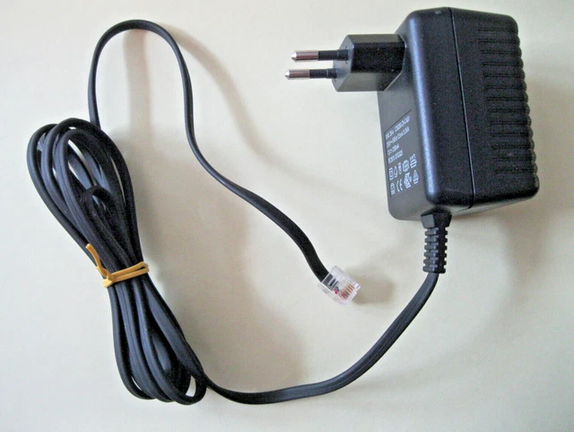 Vhbw Alimentatore Per Base Telefono Siemens Gigaset: Ricambio 6.5V 0.3A