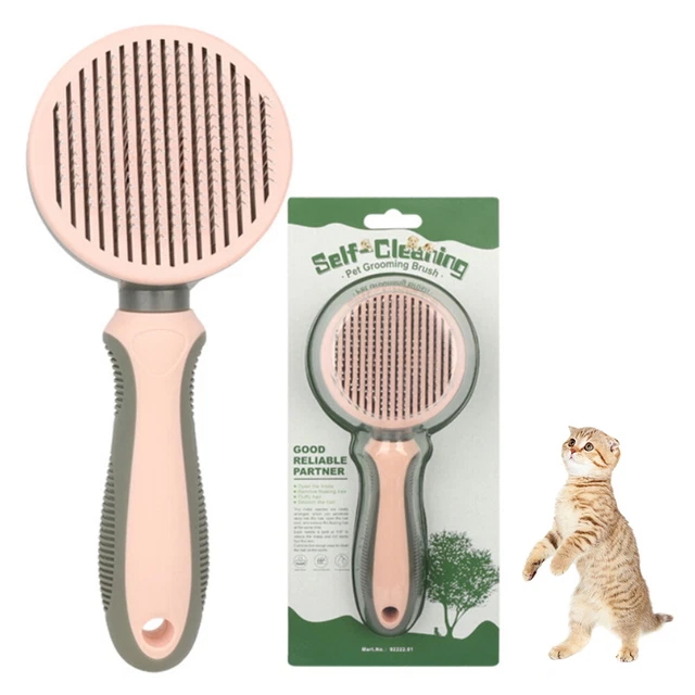 Pet Cleaning Slicker Brush Comfortable Professional Curved Bristles Cat Dog Comb