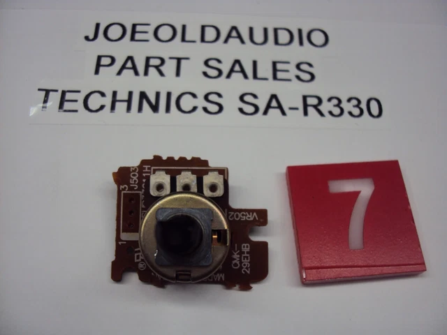 Technics SA-R330 Receiver Balance Control 100K Tested Parting Out Entire SA-R330
