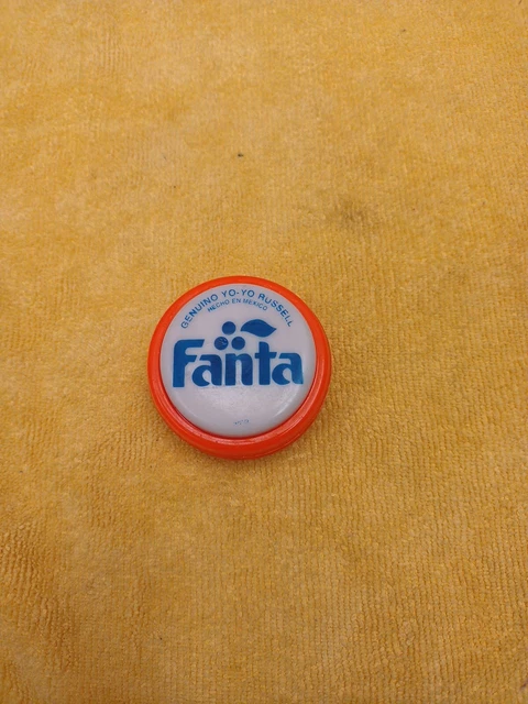VTG 80's Russell Fanta  yo-yo Rare Bootleg Yo-Yo Made At México Orange