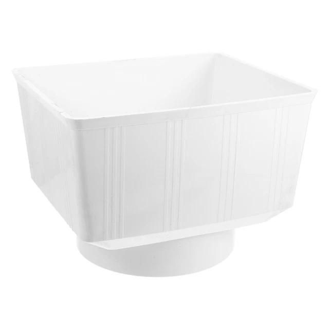 PVC BUCKET DOWNSPOUT Connector Water Diverter Drain Pipe Component £29.