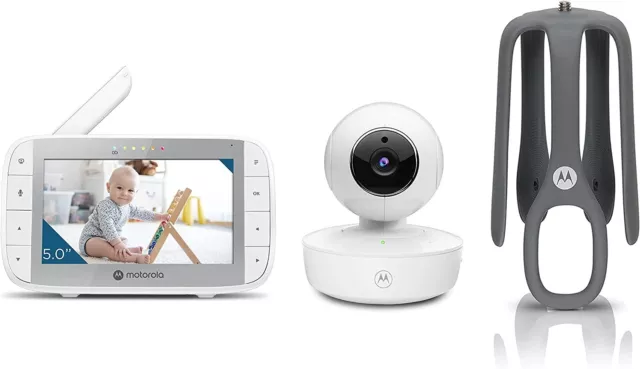 Motorola Nursery VM55 Baby Monitor  Visione Notturna Schermo LCD Temperatura
