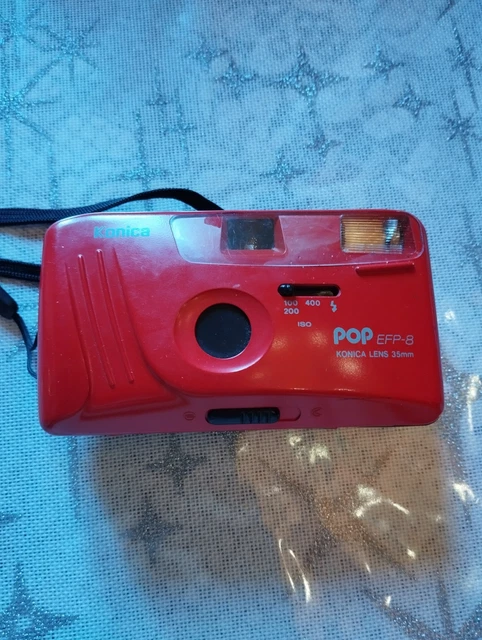 Appareil Photo Compact Konica POP - Autofocus, Flash Intégré, Japon, Collection