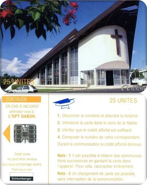 N°478  Belle Telecarte Gabon / Beautiful Gabon Telecard / Ttb-Luxe