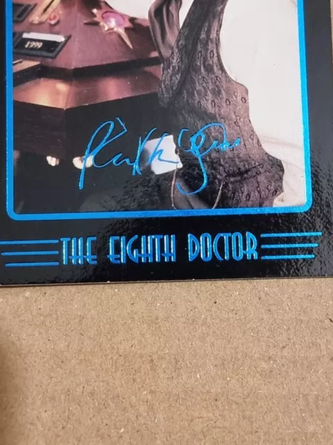 Doctor Who Cornerstone Series 4 Trading Card Facsimile Foil Autograph 8Th Dr 2