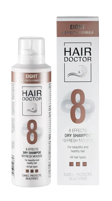 HAIR DOCTOR EIGHT 8 Effects Dry Shampoo 200ml.
