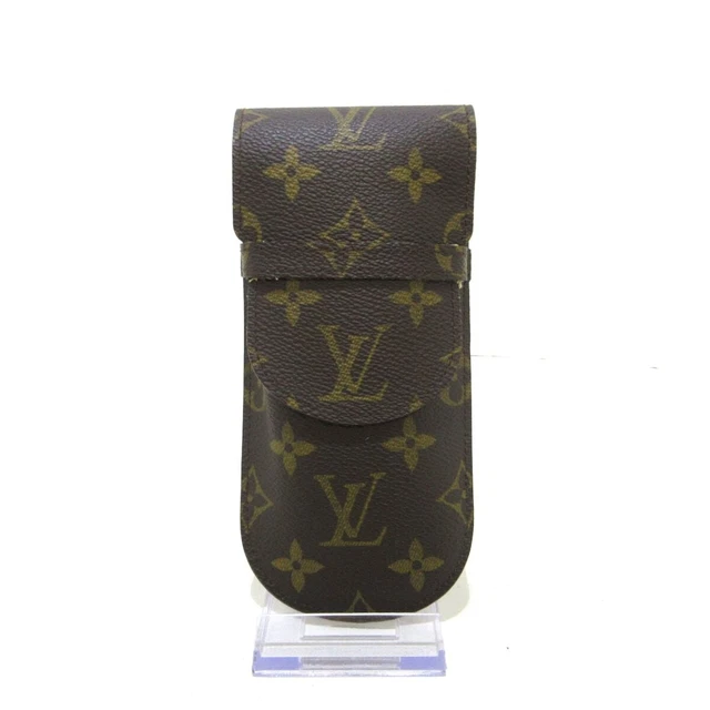 Auth LOUIS VUITTON Etui Lunettes Rabat M62970 Monogram MI0928