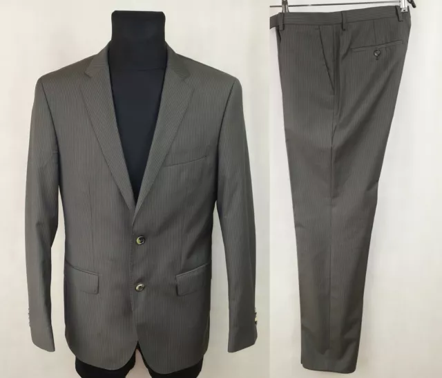 HUGO BOSS COSTUME À RAYURES POUR HOMMES THE JAM2/SHARP2 taille EU-48 UK-38