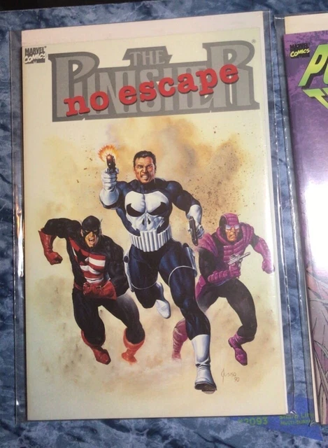 The Punisher: No Escape / Marvel / 1990 / U.S. Agent / Paladin TPB