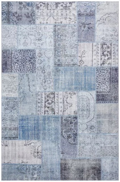 Rug Culture ILLUSIONS Floor Area Carpeted Rug Modern Rectangle Denim 220X150CM