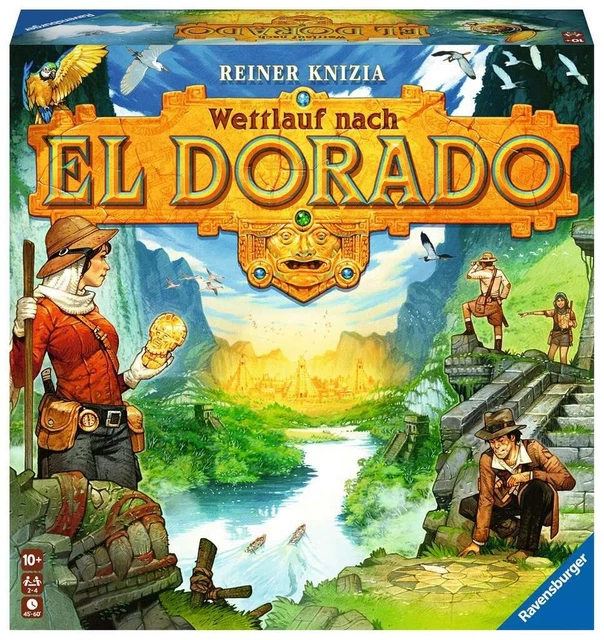 Ravensburger 27457 Wettlauf nach El Dorado 10-99+ Jahre 2-4 Spieler
