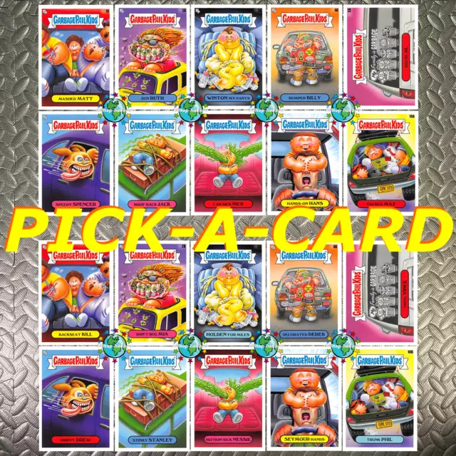 Garbage Pail Kids Go On Vacation Pick-A-Card Don't Make Me Pull This Car Over