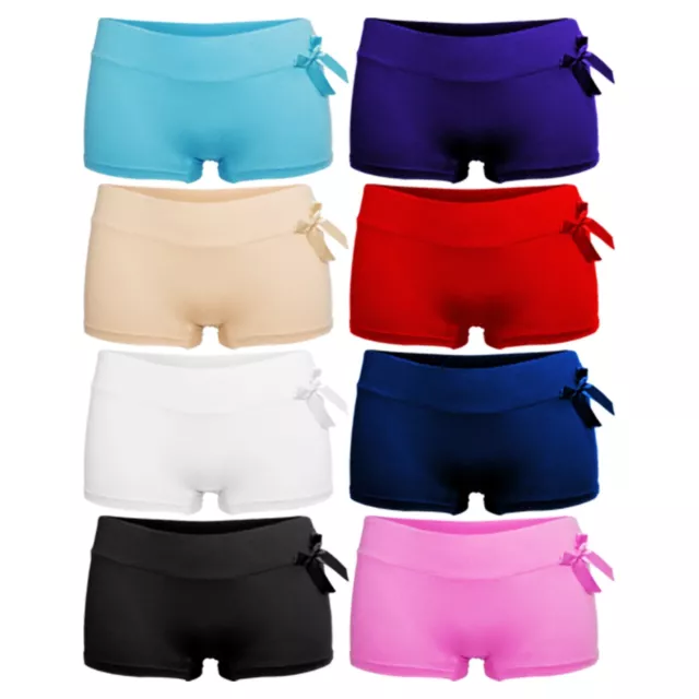 10er Paquet Femmes Pantys Coton Boxer Slips Pantalon sous-Vêtement