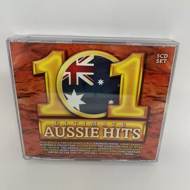 101 ULTIMATE AUSSIE HITS *5 Disc FATBOX* CD Compilation V GOOD CONDITION FrePost