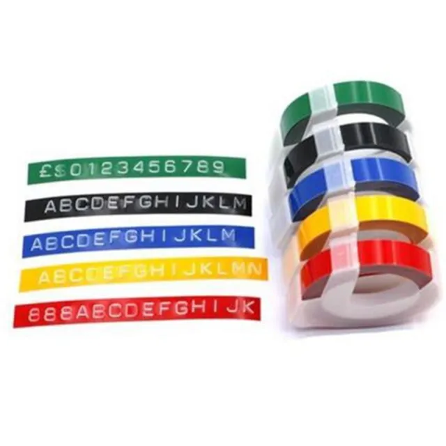 Ruban de recharge 5 couleurs accessoires essentiels fabricant d'étiquettes 3D p