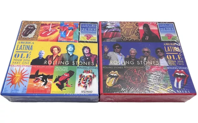 The Rolling Stones Latin America Olé Tour Double Box Set Vol 1 & 2 (28 CDs)