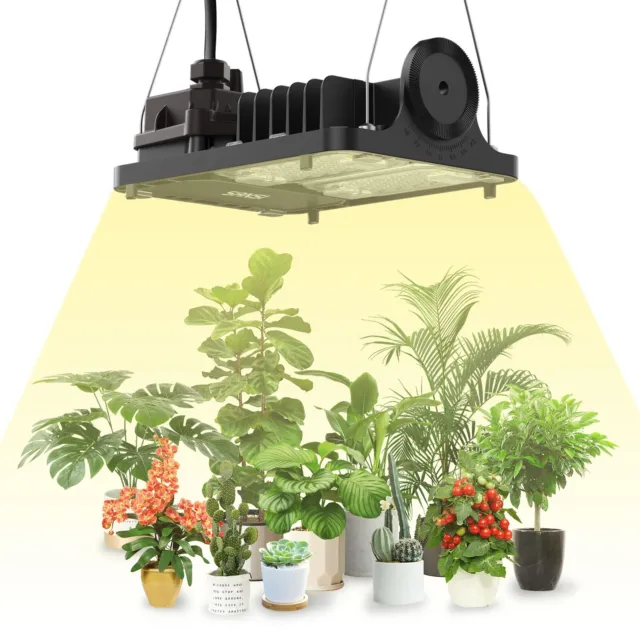 SANSI 60W Deformable LED Grow Light Houseplant Full Spectrum 600W  Equivalent COC