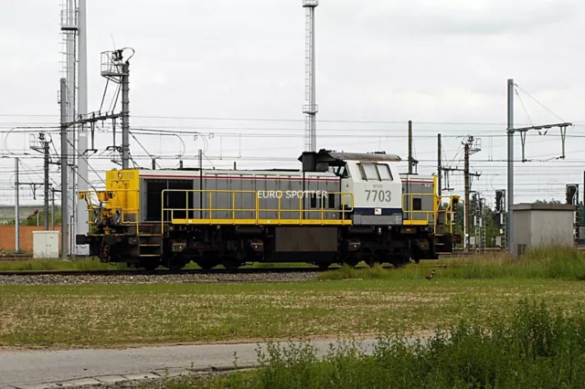 6x4 Glossy Photo SNCB Class 773 7703 @ Antwerpen Noord