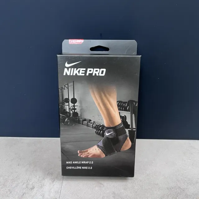 Nike Pro Ankle Wrap 2.0 Size XL Lightweight Breathable Comfort Compression New!