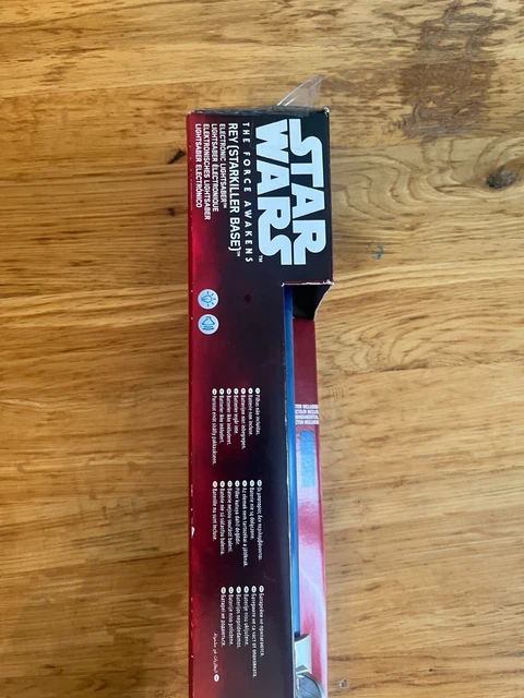 Star Wars Force Awakens Rey Starkiller Base spada laser elettronica costruttori