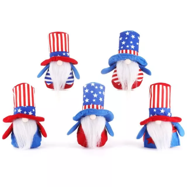 Independence Day Gnome Stars Stripes Patriotic Tomte 4th of July Dwarf Elf