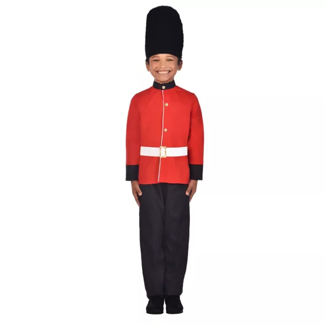 Guardia Real Traje- Niños Disfraz de Carnaval - Edad 6-8-1PC