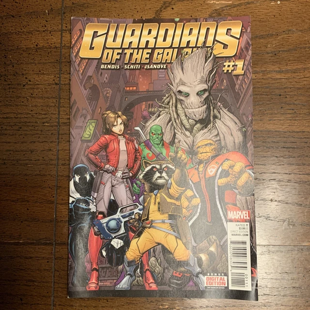 Guardians Of The Galaxy # 1 Marvel, 2015 4Th Series Bendis, The Thing, Venom