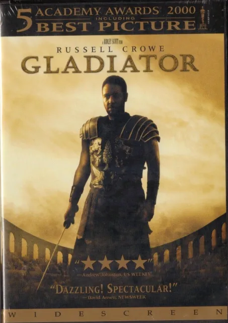 Gladiator (DVD, 2003, Widescreen) NEW