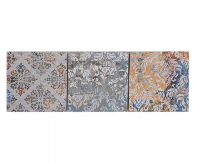10x bordi a mosaico bordi in ceramica vintage listello decorativo colorato