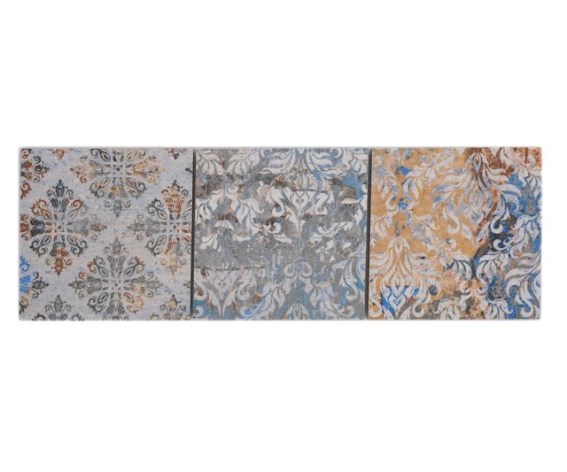 10x bordi a mosaico bordi in ceramica vintage listello decorativo colorato