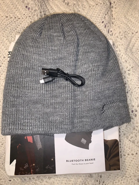 Enjoy it bluetooth beanie 33 ft wireless range NEW Open Box Gray