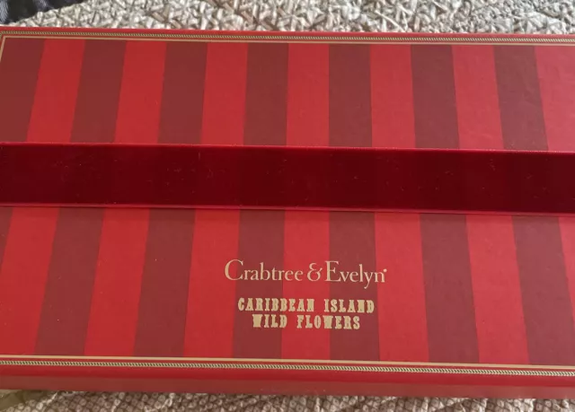 crabtree and evelyn caribbean island wildflowers gift box set