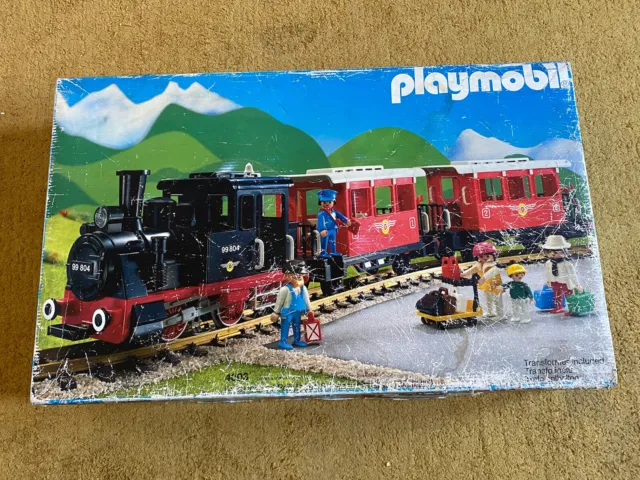 Playmobil 4003 - Passenger Train With Steam Locomotive (1988) - LGB G Gauge