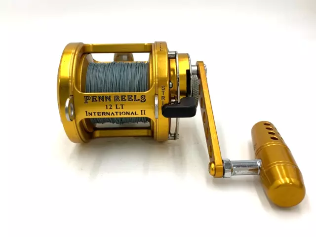 PENN REELS INTERNATIONAL II 12LT NOS Never Used Saltwater Lever Drag Right  Hand $500.00 - PicClick
