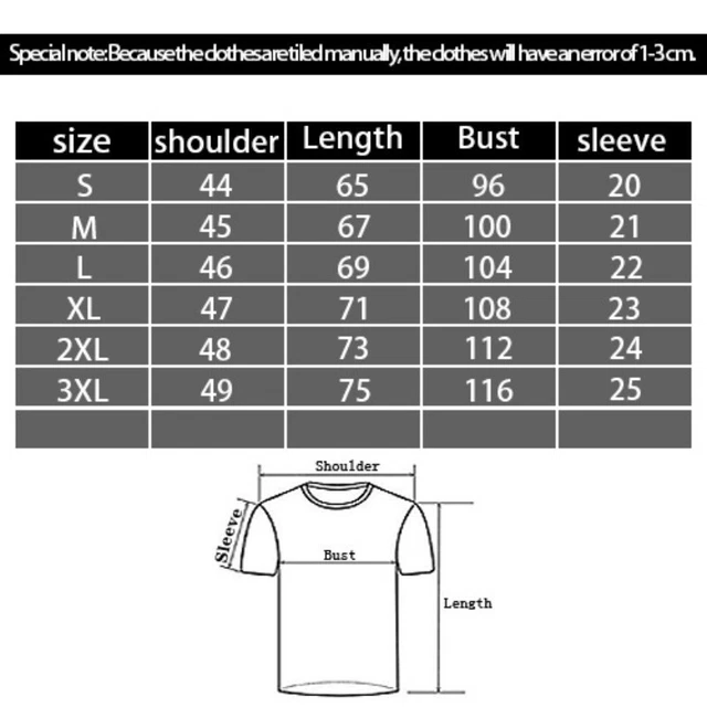 European And American Boxing Organic Shirt Digital Printing Casual Round Neck