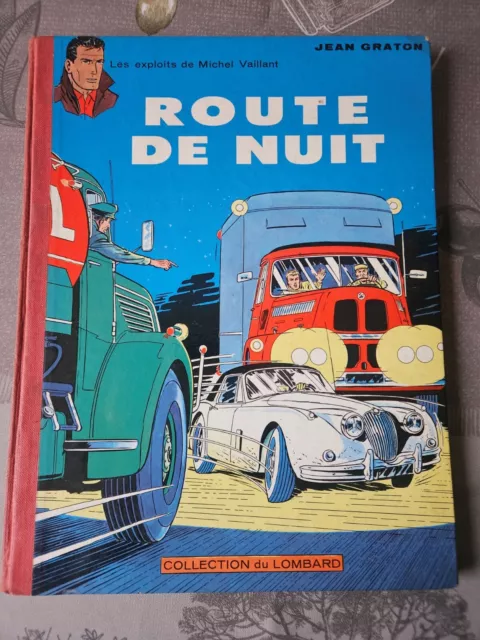 Michel vaillant Route de nuit n°4  EO Lombard  02/1962