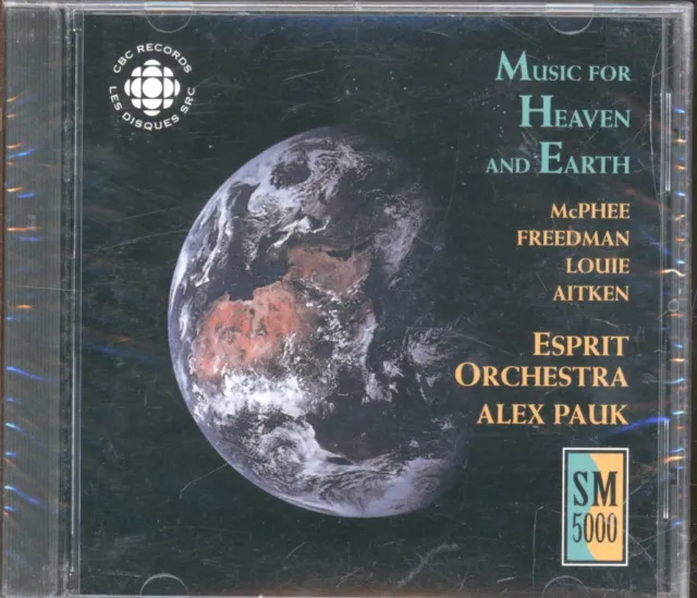SMCD5154 Esprit Orchestra, Alex Pauk Music For Heaven and Earth CD Canada Cbc
