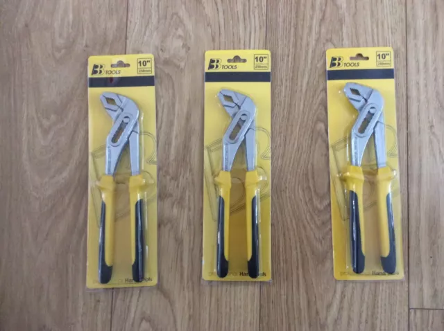 Wholesale joblot tools, 6 pcs Water pump pliers 10", Clearance Sale